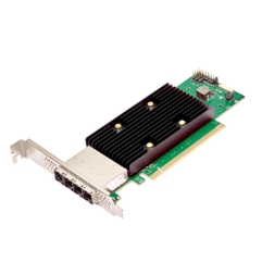 x16, PCIe 4.0 eHBA 9600W-16e Tri-Mode Storage Adapter