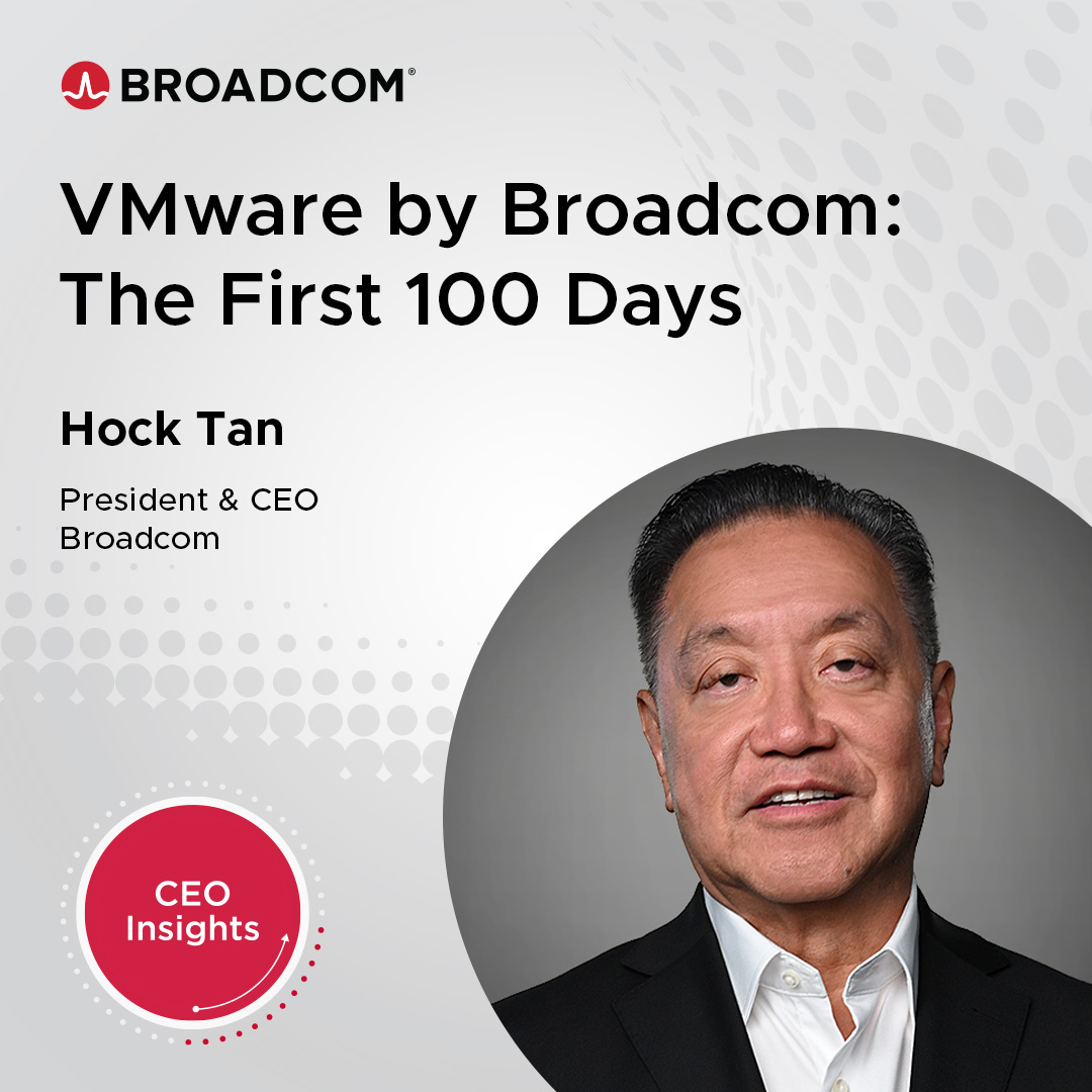 Hock Tan VMware by the first 100 days